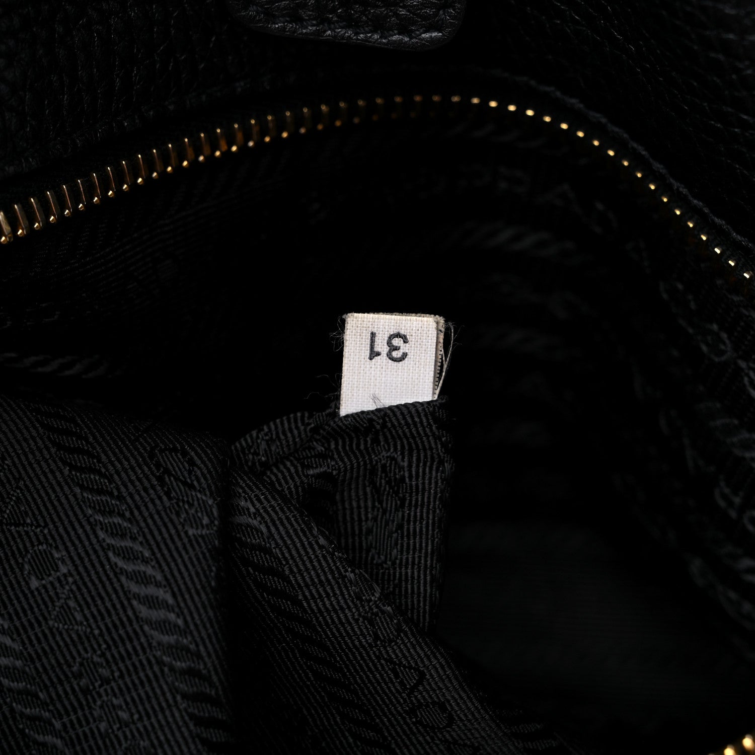 Prada Vitello Daino Shoulder Bag Black 6 of 15