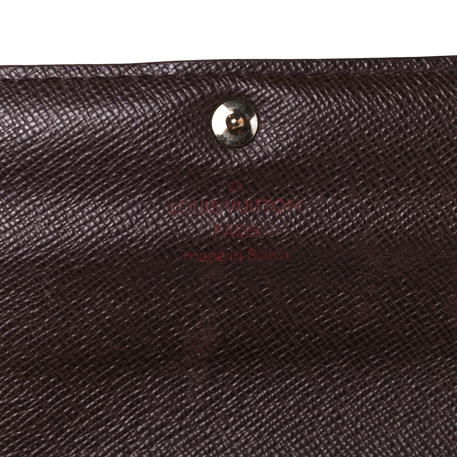 Louis Vuitton Damier Ebene Sarah Wallet 6 of 13