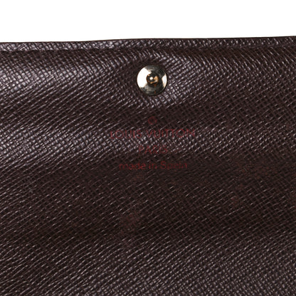 Louis Vuitton Damier Ebene Sarah Wallet 6 of 13