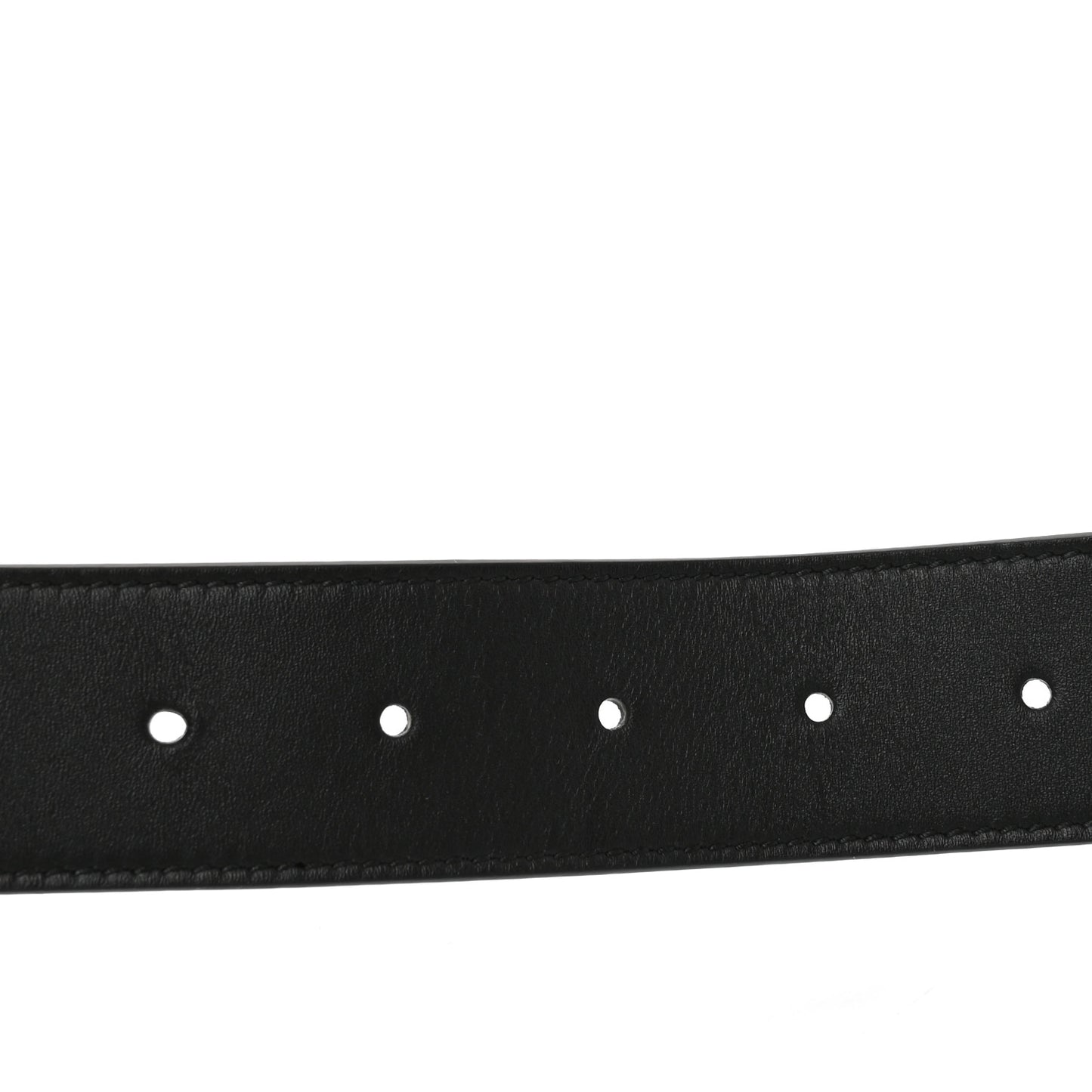 Moon Calfskin Round Plaque 35mm 100 40 Black