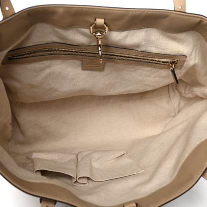 Gucci GG Supreme Monogram Medium Nice Tote Beige 7 of 8