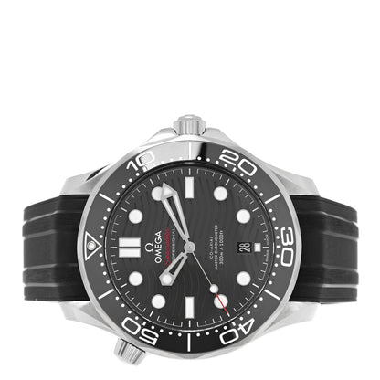 Omega Stainless Steel Rubber 42mm Seamaster Diver 300M Co-Axial Master Chronometer Automatic Watch Black 210.32.42.20.01.001 2 of 5