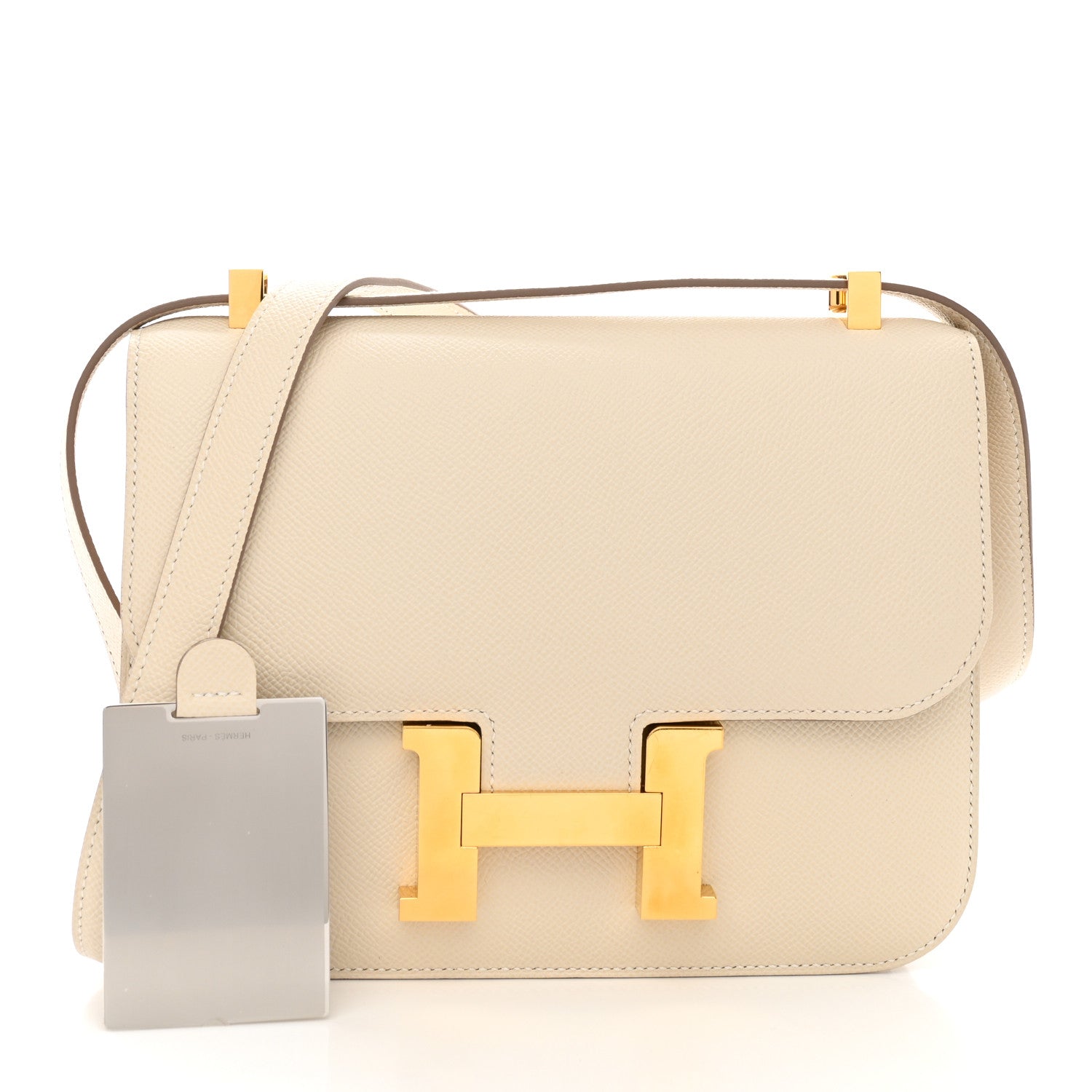 Hermes Epsom Constance 1-24 Craie 3 of 12