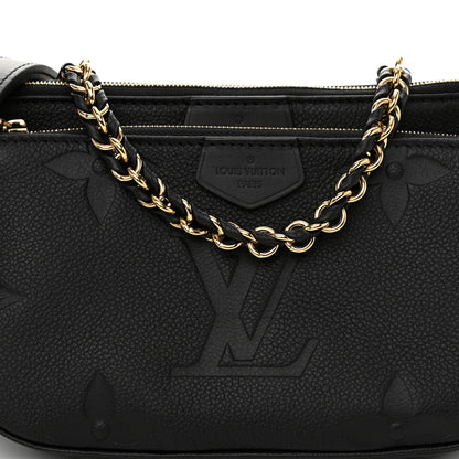 Louis Vuitton Empreinte Monogram Giant Multi Pochette Accessories Black 8 of 10
