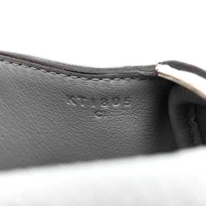 Hermes Taurillon Clemence Mini Lindy 20 Gris Pantin 7 of 11