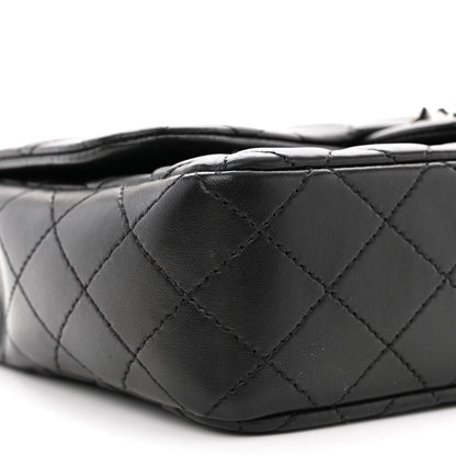 Chanel Lambskin Quilted Medium Westminster Pearl Flap Black 8 of 10