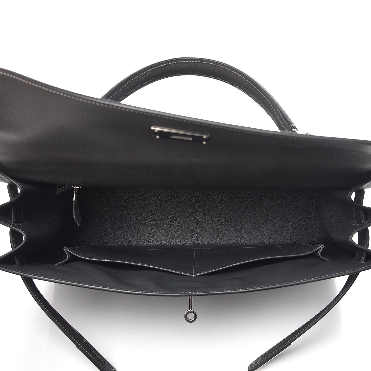 Hermes Epsom Kelly Sellier 40 Graphite 8 of 37