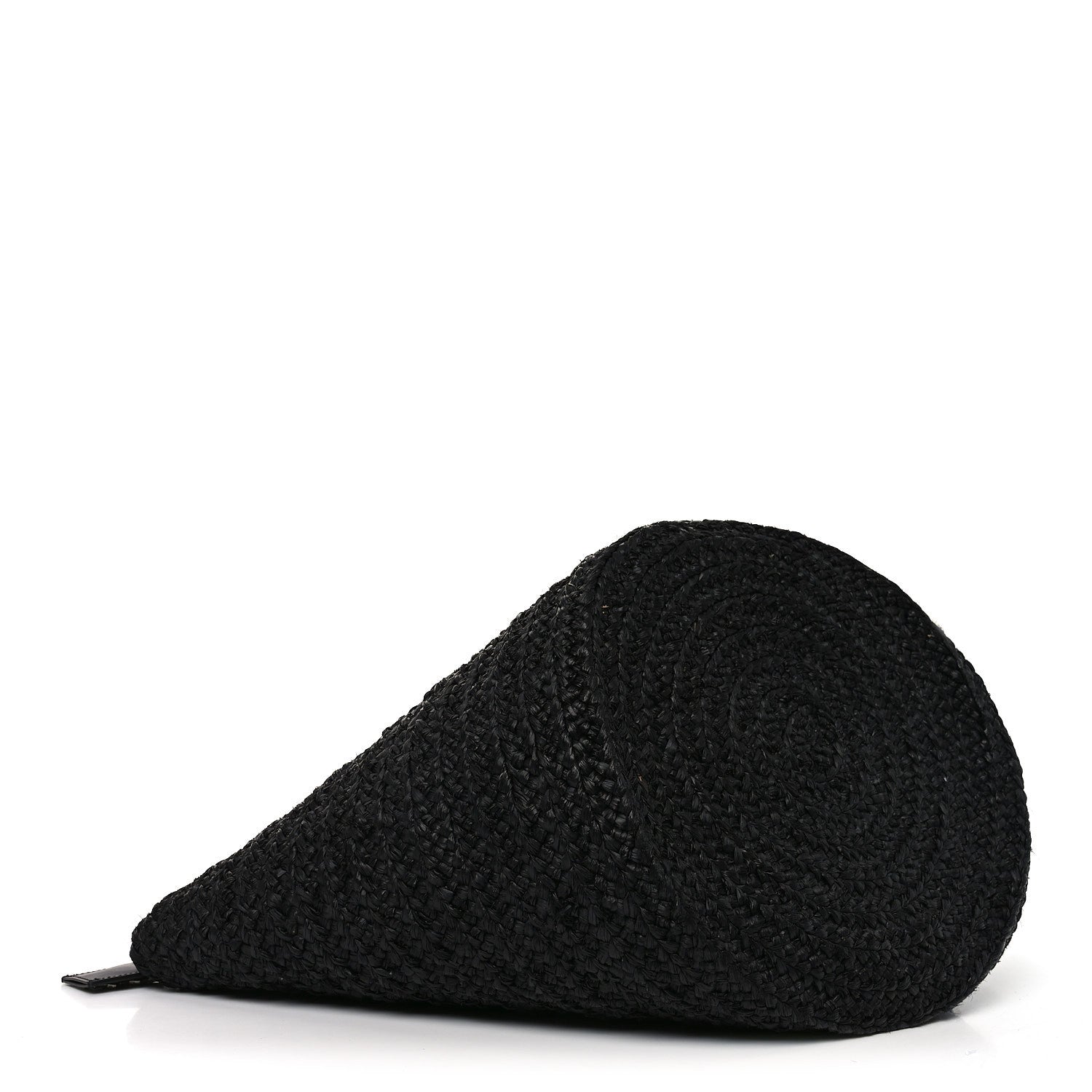Saint Laurent Raffia Medium Panier Bag Black 3 of 10
