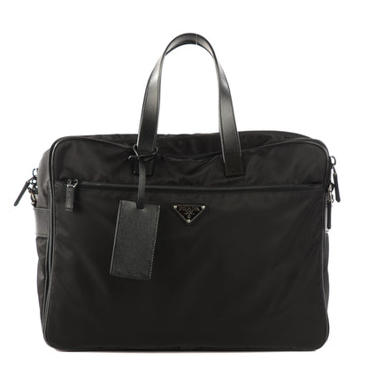 Prada Tessuto Travel Briefcase Black 1 of 8