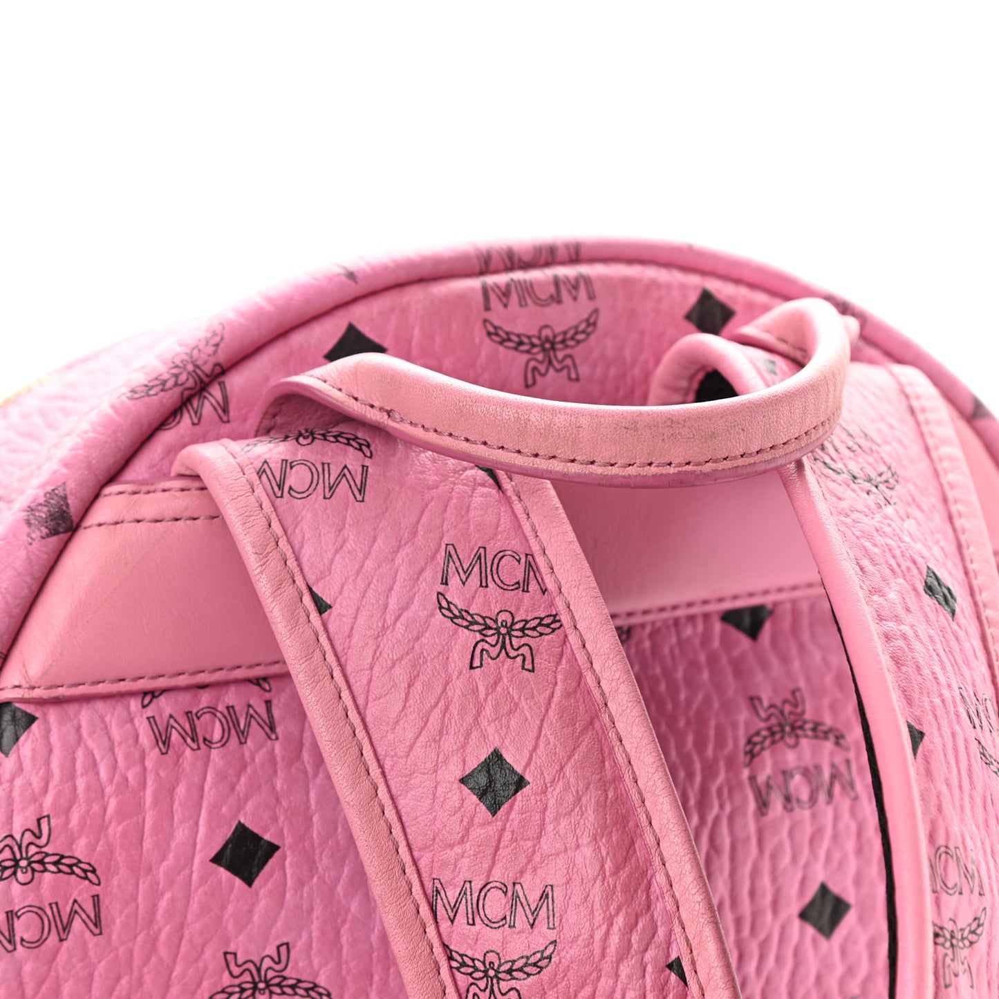 Visetos Medium Side Studs Stark Backpack Pink