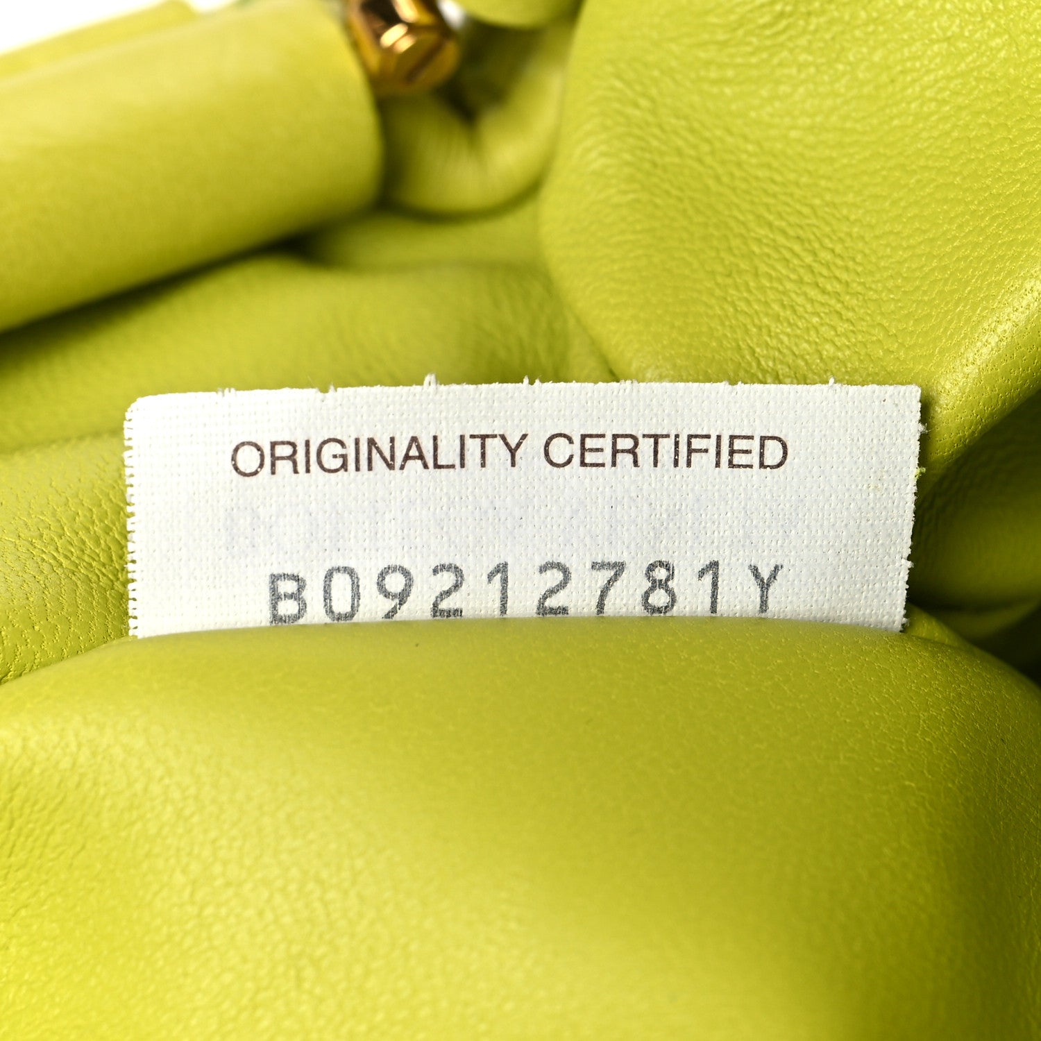 Bottega Veneta Nappa Intrecciato The Mini Pouch Kiwi 8 of 11