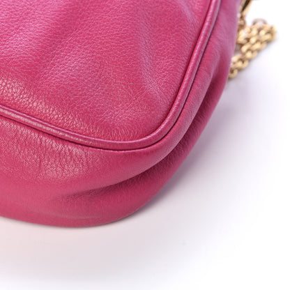 Fendi Vitello Flamingo Fendista Pouchette Crossbody Lampone 14 of 19