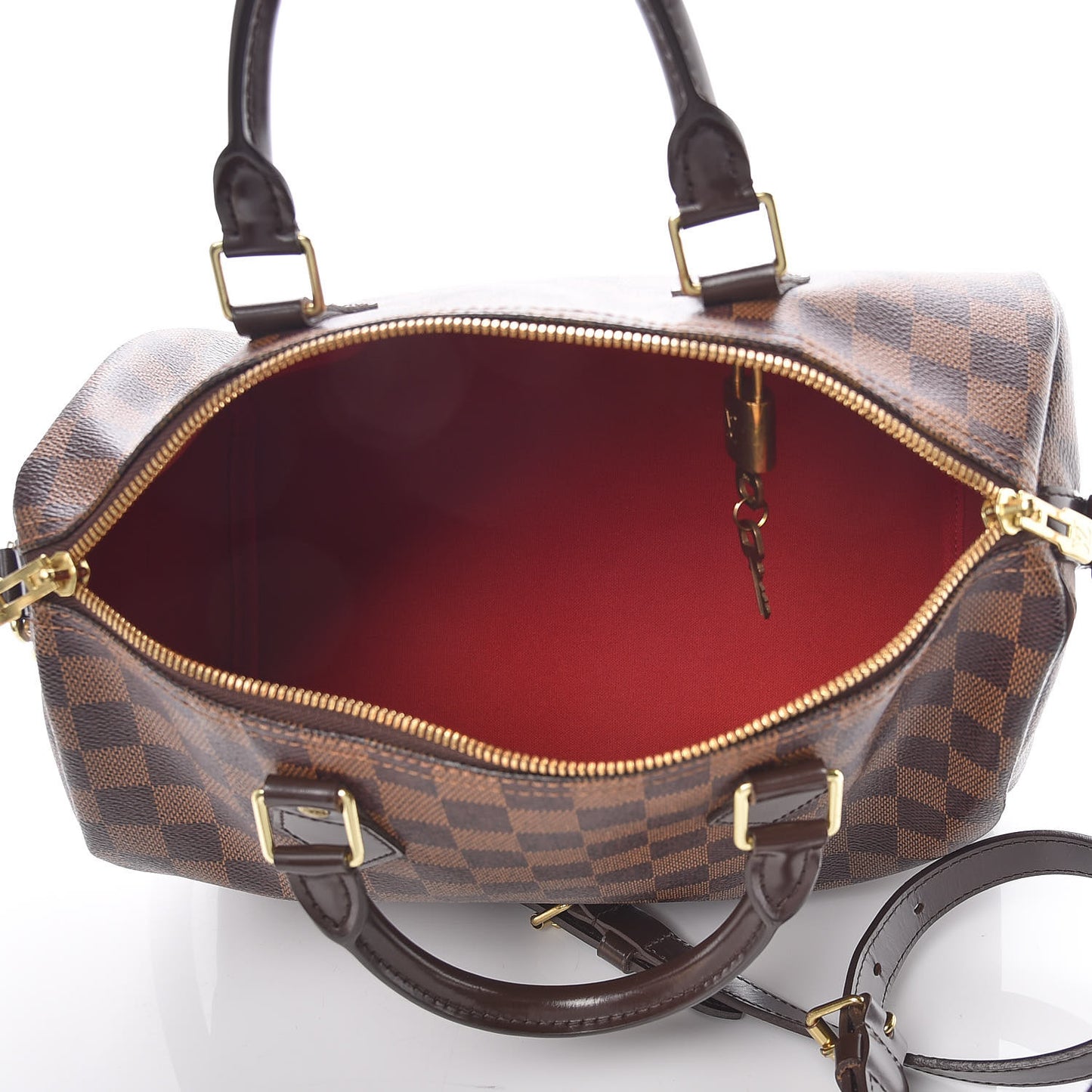 Damier Ebene Speedy Bandouliere 30