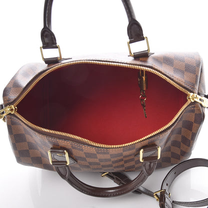 Louis Vuitton Damier Ebene Speedy Bandouliere 30 5 of 11