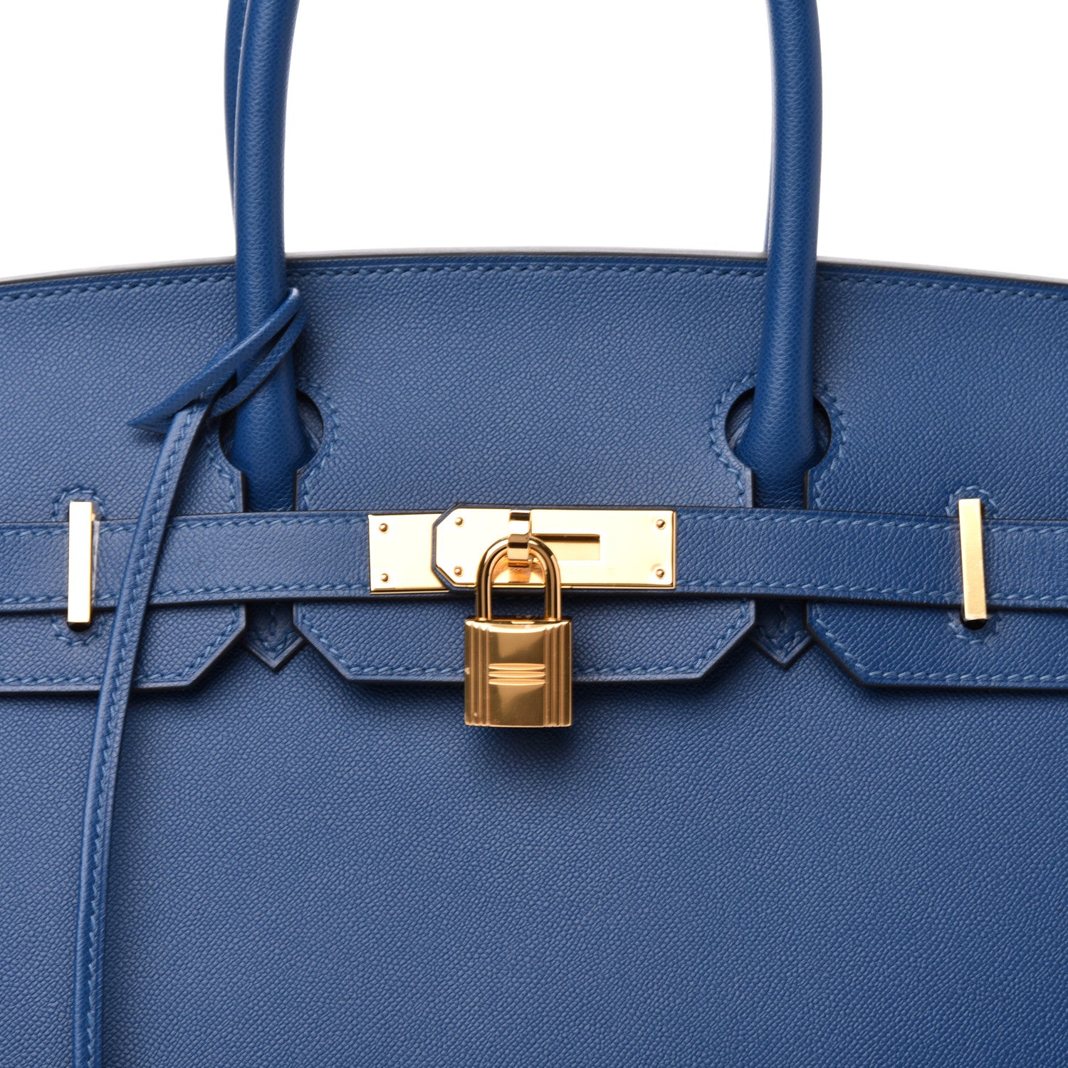 Hermes Madame Calfskin Birkin Sellier 30 Deep Blue 10 of 11