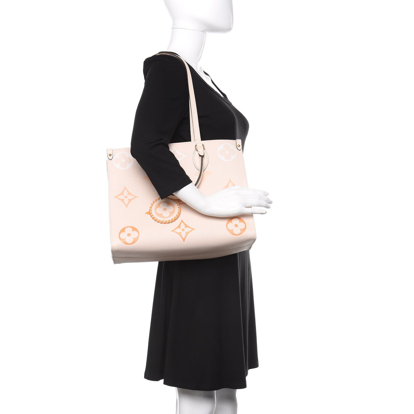 Empreinte Monogram Giant By The Pool Onthego MM Cream Saffron