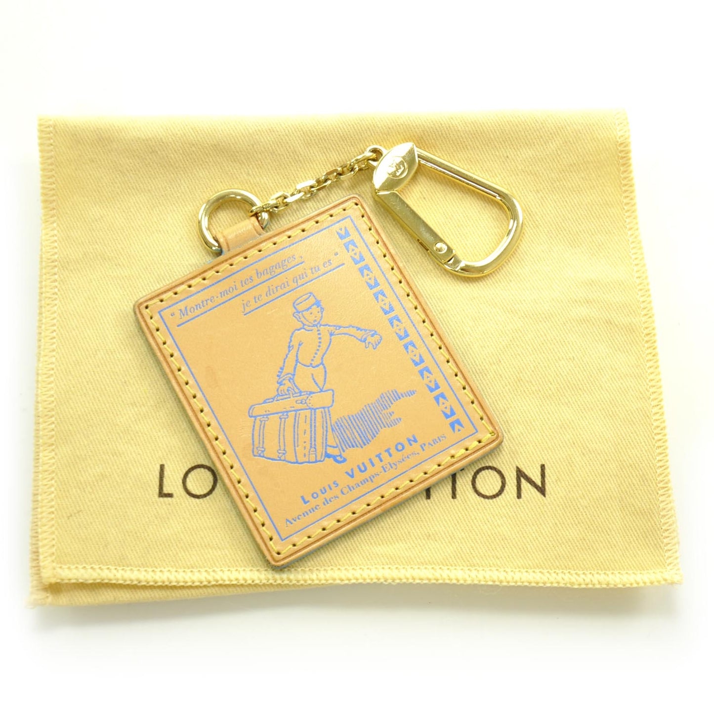 Vachetta Groom Key Ring