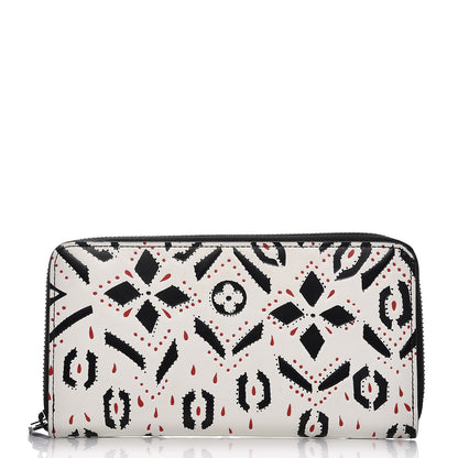 Louis Vuitton Calfskin Graphic Print Zippy Wallet 1 of 6