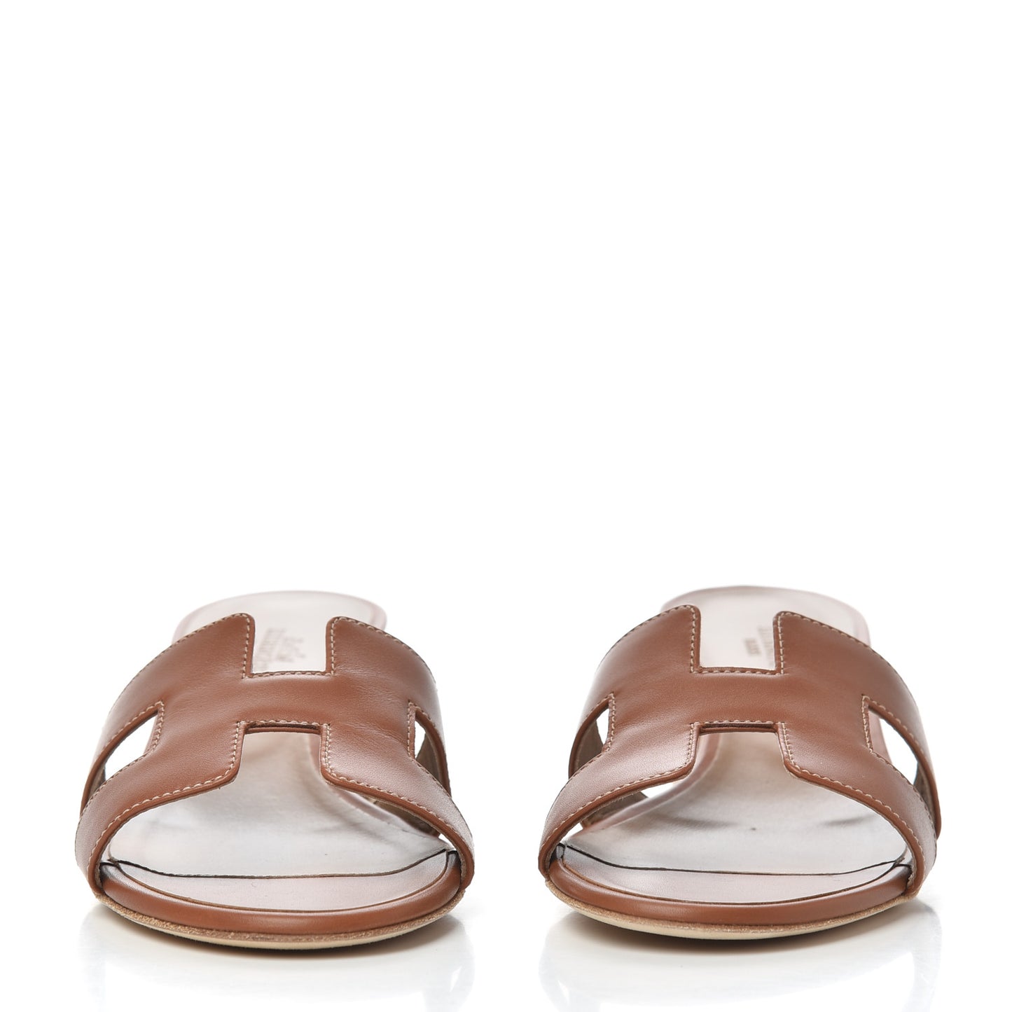 Calfskin Oasis Sandals 37.5 Gold