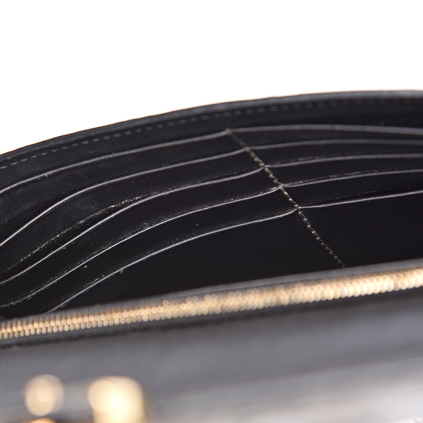 Guccissima Icon Chain Wallet Black