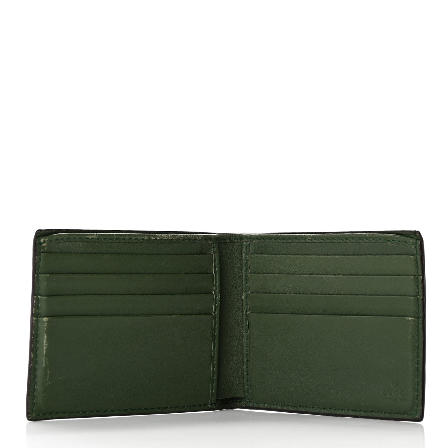Microguccissima Bi-Fold Wallet Marsh