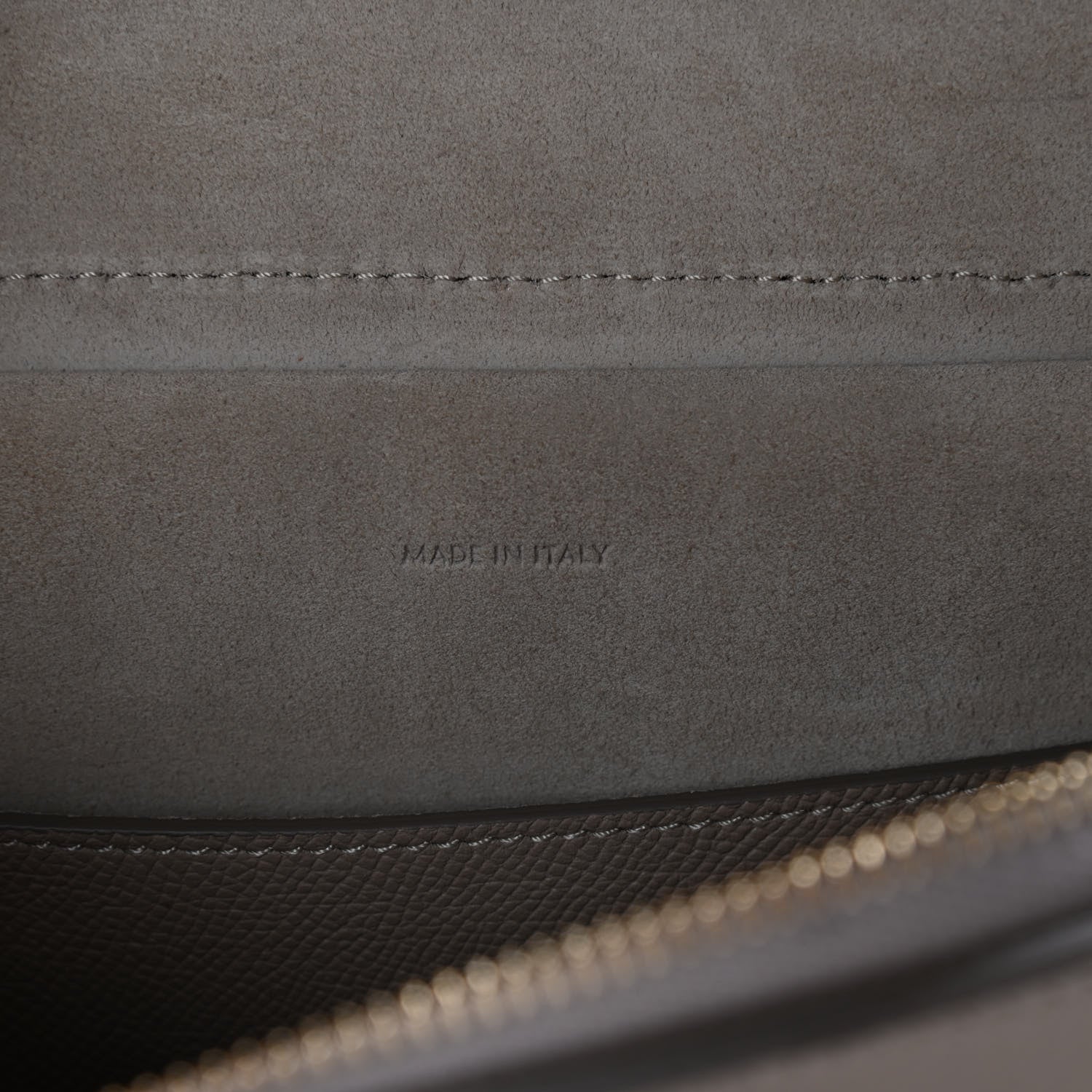 Celine Grained Calfskin Mini Belt Bag Light Taupe 7 of 10
