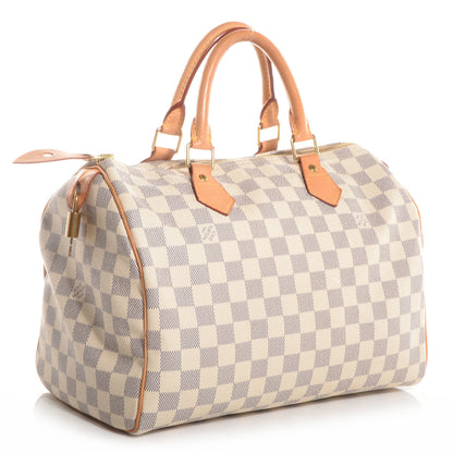 Louis Vuitton Damier Azur Speedy 30 3 of 7