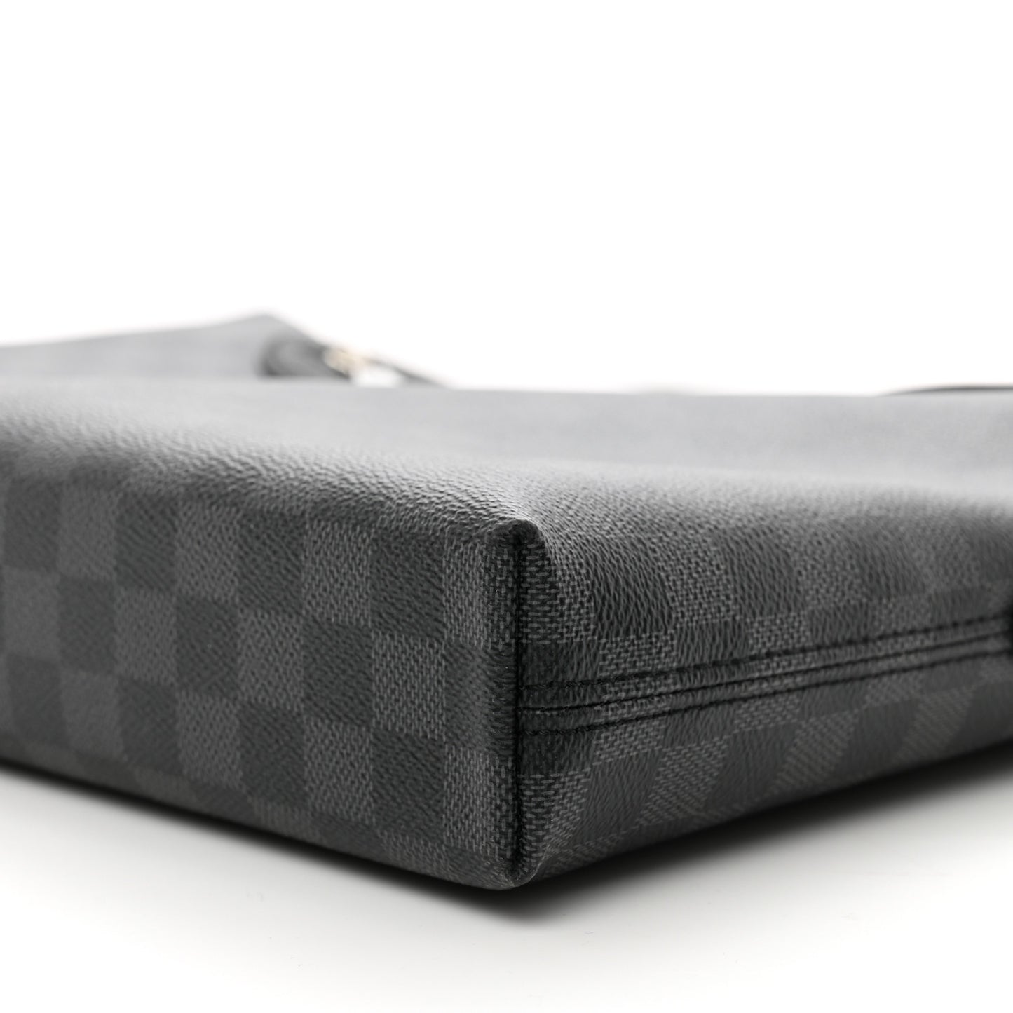 Damier Graphite Porte-Documents Jour