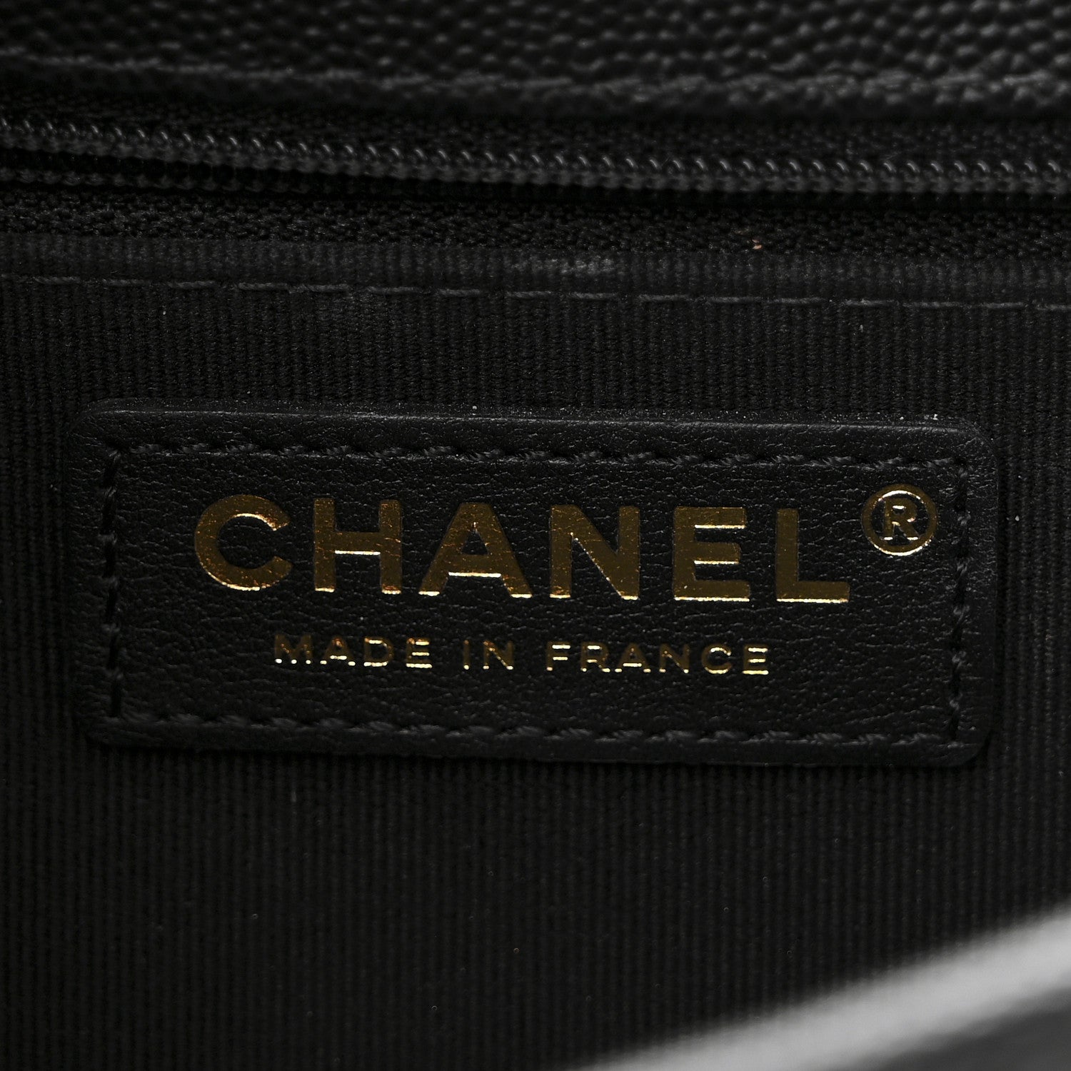 Chanel Caviar Quilted School Memory Small Top Handle Flap Black 6 of 10