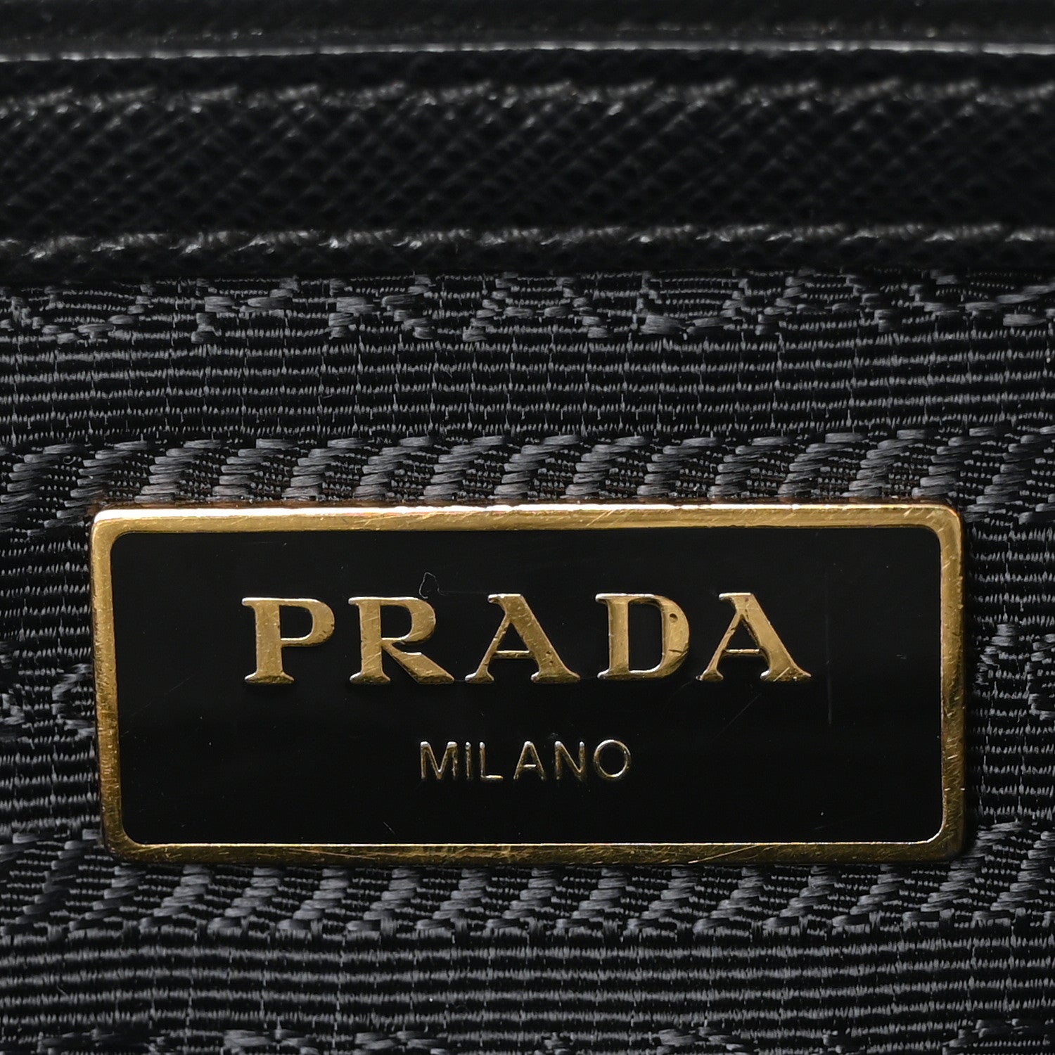 Prada Saffiano Medium Galleria Double Zip Tote Black 6 of 10