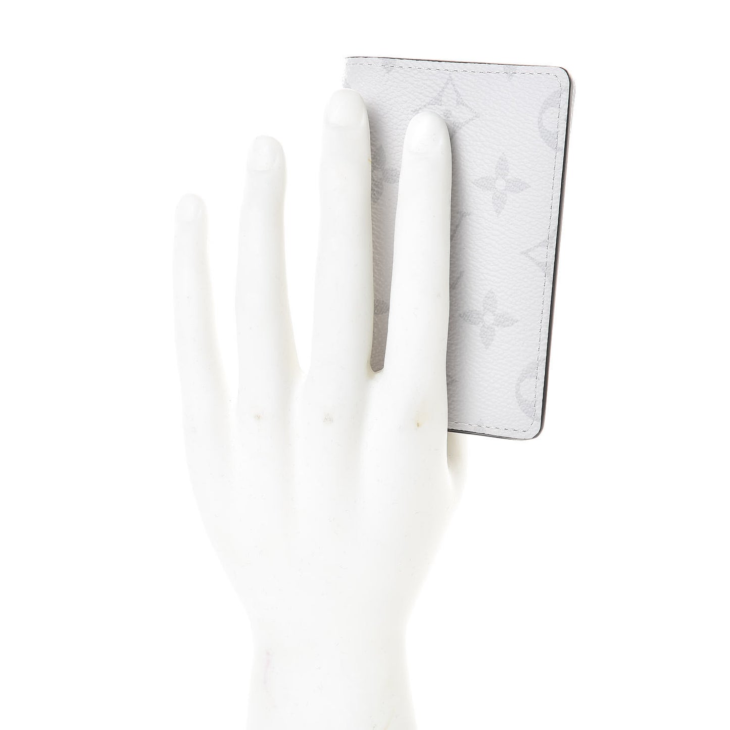 Monogram Pocket Organizer White