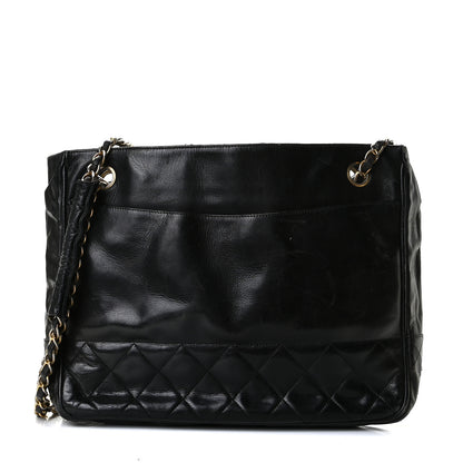 Chanel Lambskin Quilted Shoulder Bag Black 1 of 16