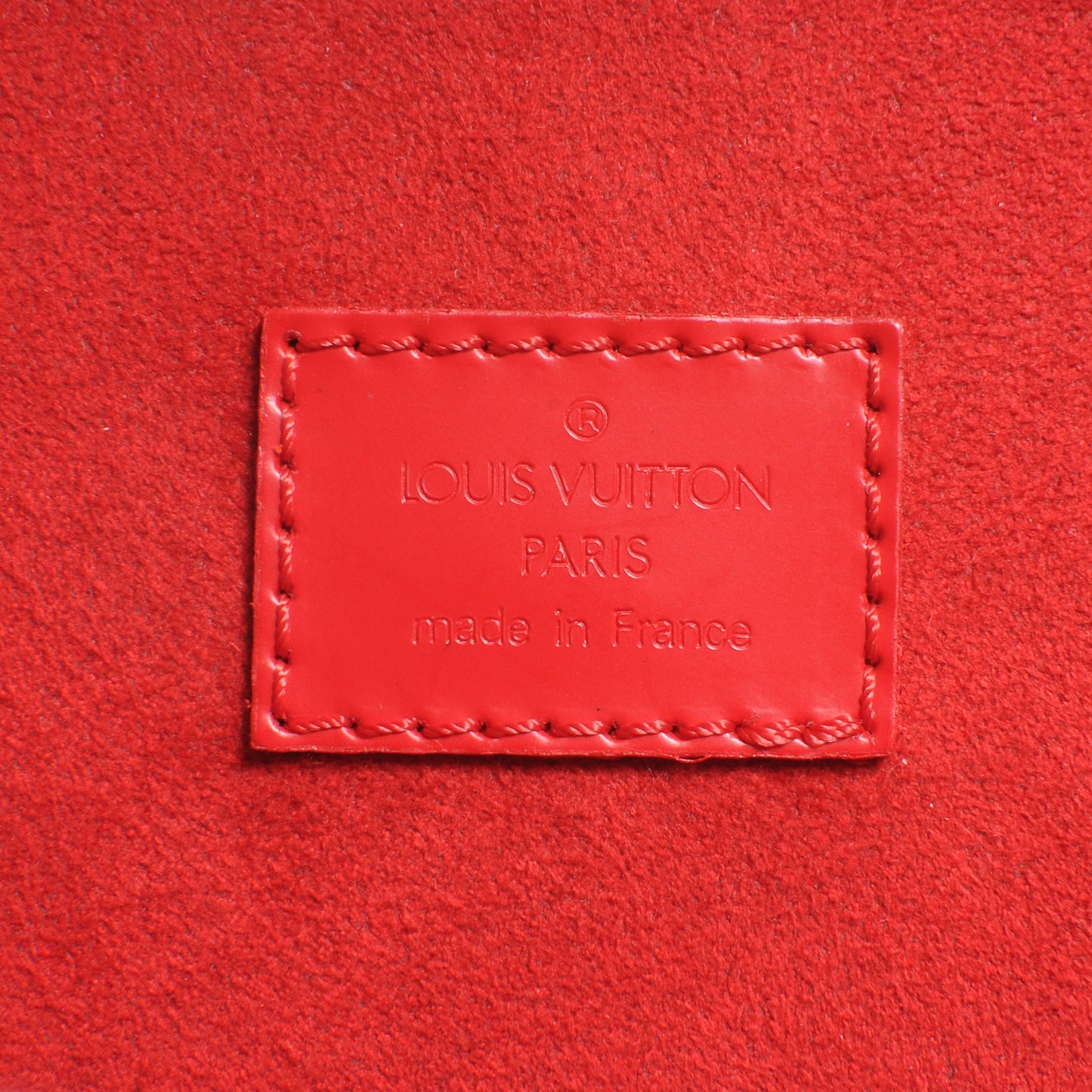 Monogram Op Art Roundy Red
