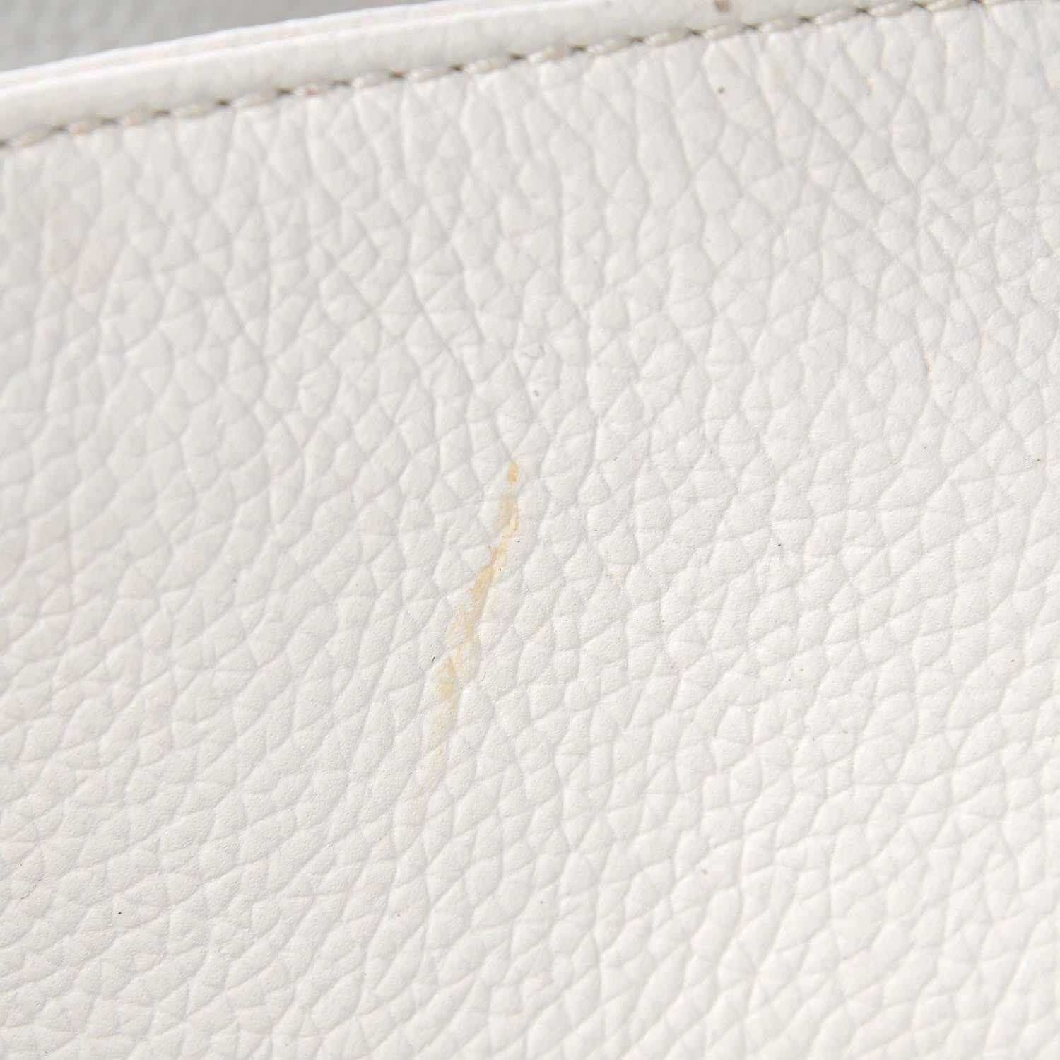 Chanel Calfskin Cerf Executive Shopper Tote White 10 of 33