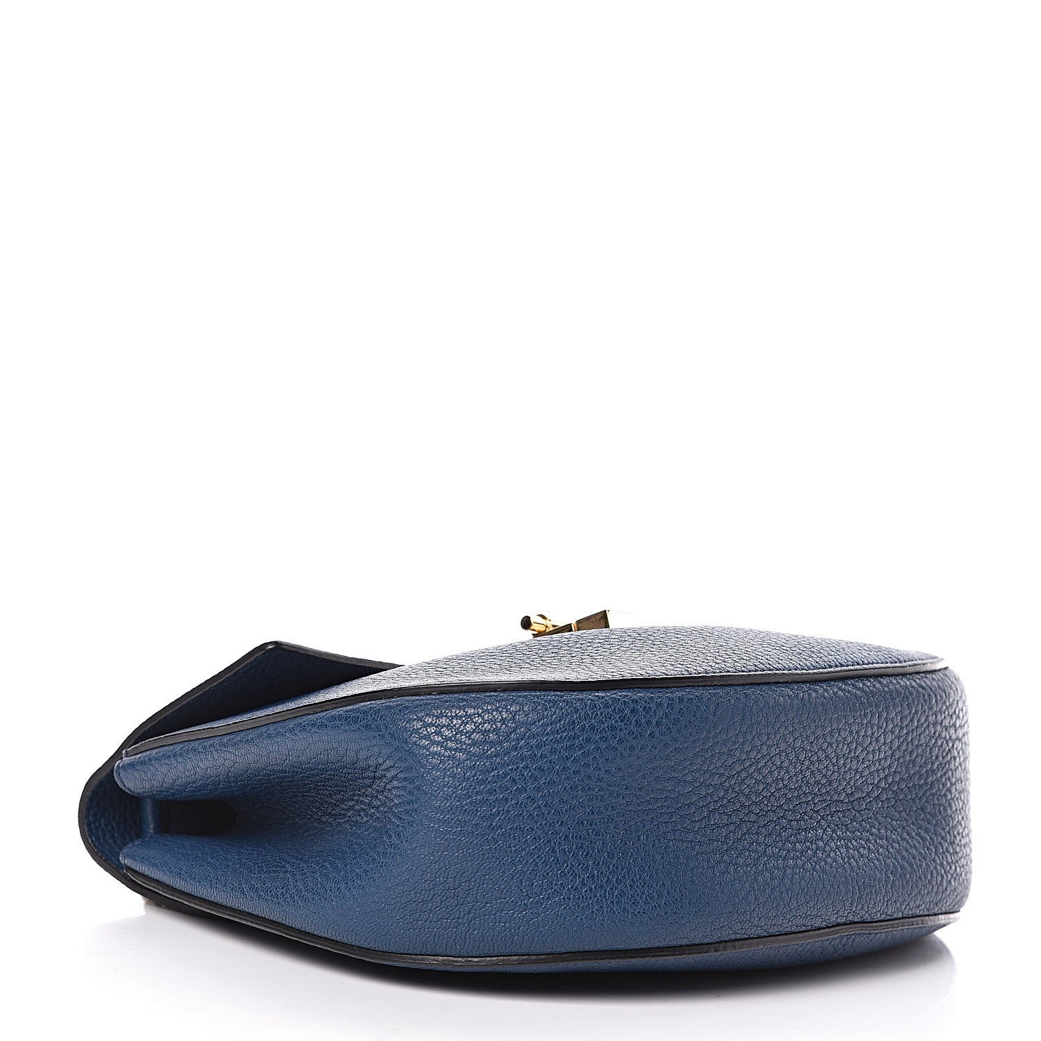 Chloe Grained Lambskin Drew Shoulder Bag Factory Blue 5 of 10