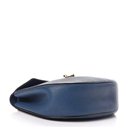 Chloe Grained Lambskin Drew Shoulder Bag Factory Blue 5 of 10