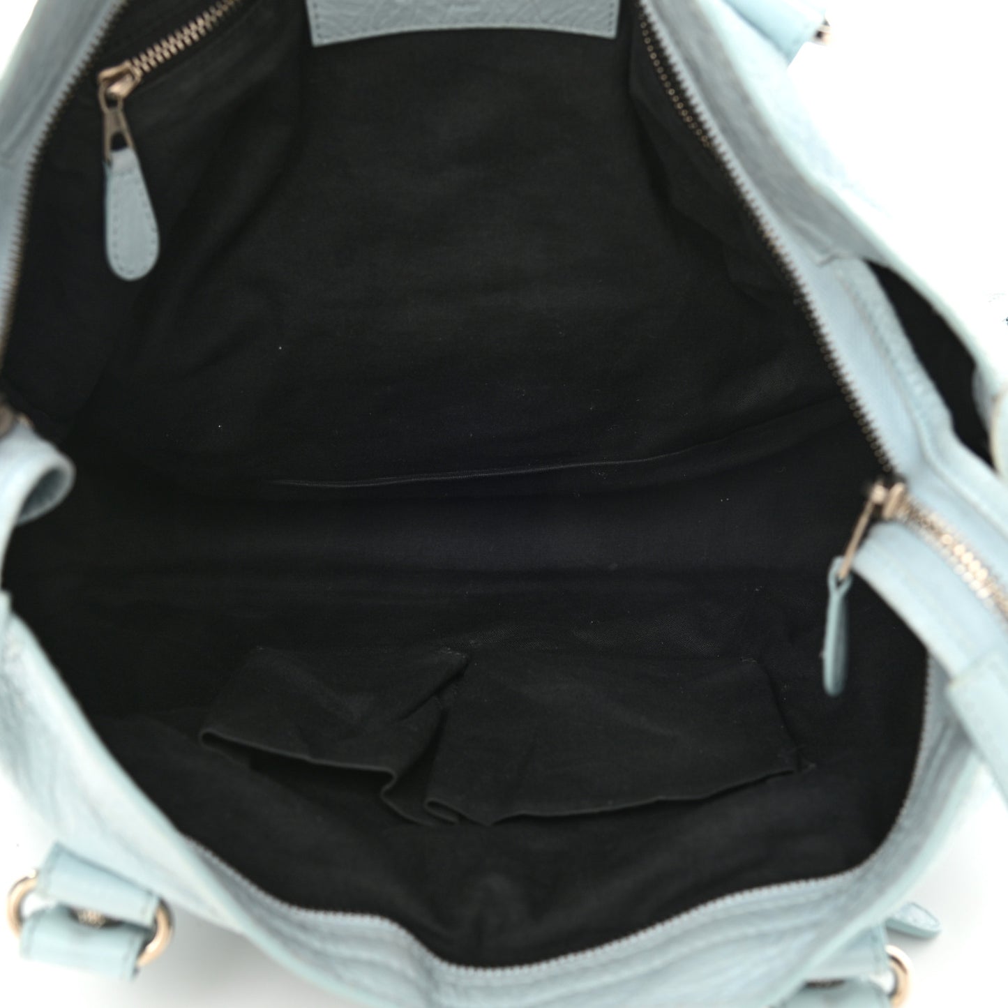 Agneau Giant 12 Silver Hardware City Bleu Dragee