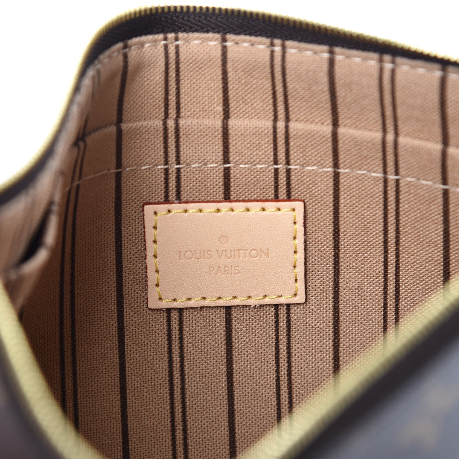 Louis Vuitton Monogram Neverfull MM GM Pochette 6 of 9