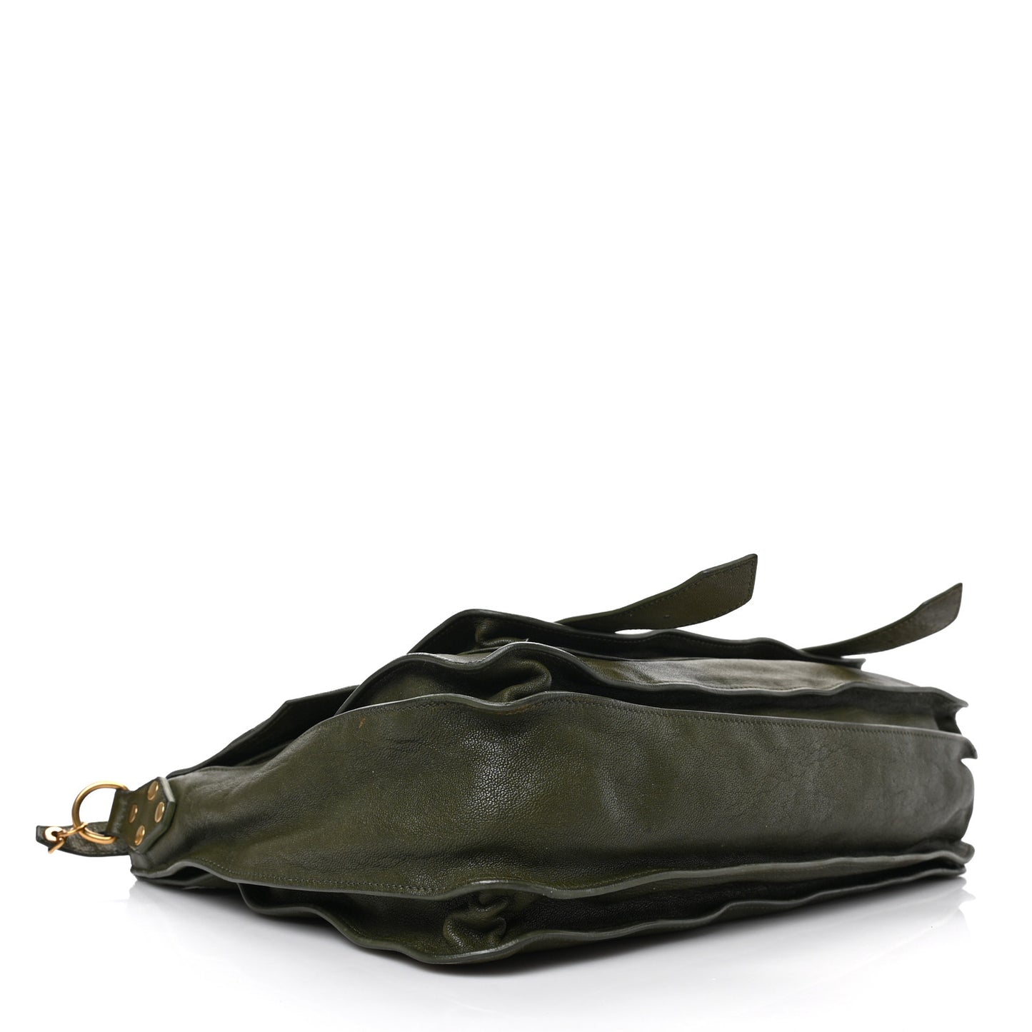 Lambskin Medium PS1 Satchel Military