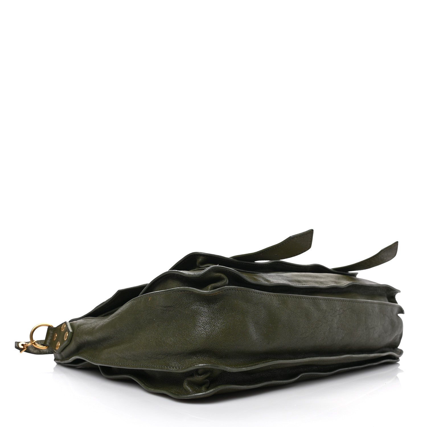 Proenza Schouler Lambskin Medium PS1 Satchel Military 4 of 8