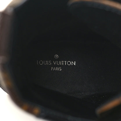 Louis Vuitton Suede Calfskin Reverse Monogram Laureate Platform Desert Boots 37 7 of 8