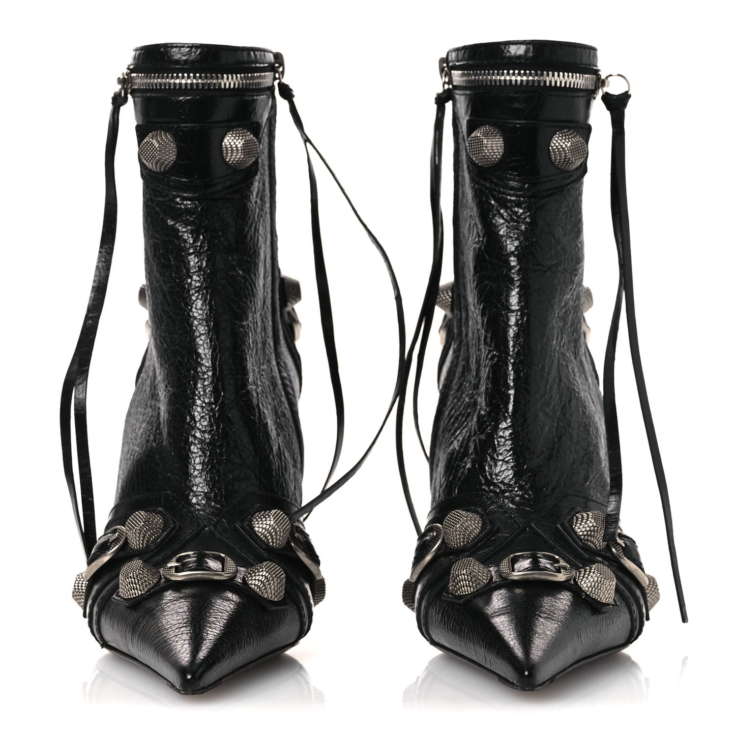 Agneau Arena Cagole 90mm Ankle Boots 38 Black