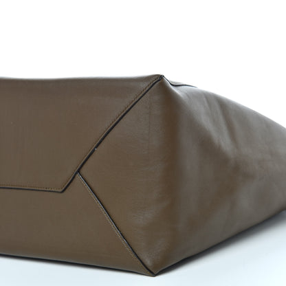 Celine Smooth Calfskin Small Coulisse Cabas Moss Green 6 of 10