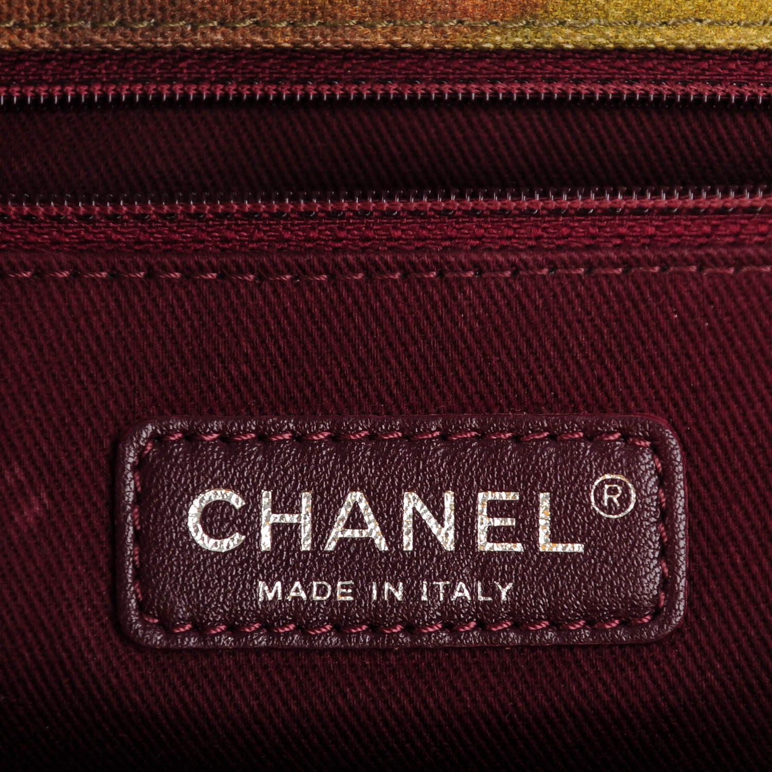 Chanel Washed Toile Large Graffiti On The Pavements Messenger Khaki Multicolor 6 of 7