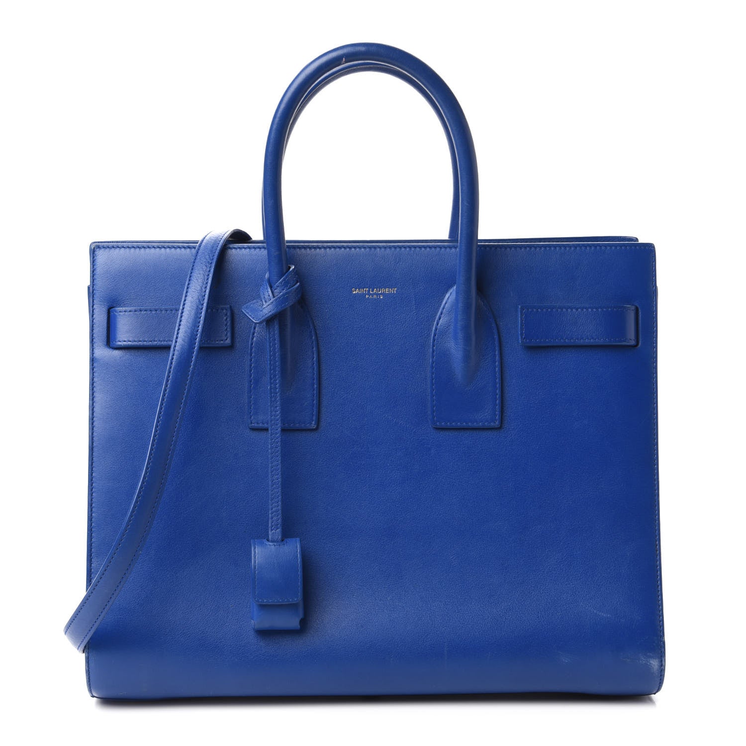 Saint Laurent Calfskin Small Sac De Jour Outremer 1 of 14
