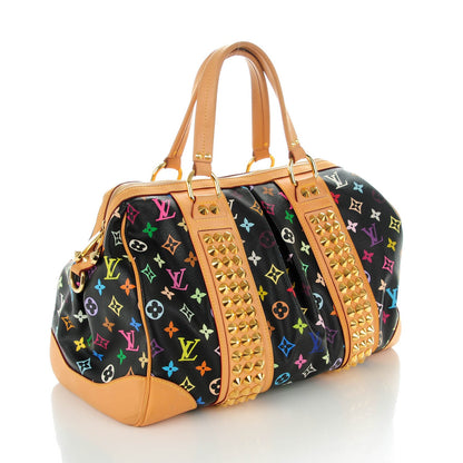Louis Vuitton Monogram Multicolor Courtney GM Black 3 of 7