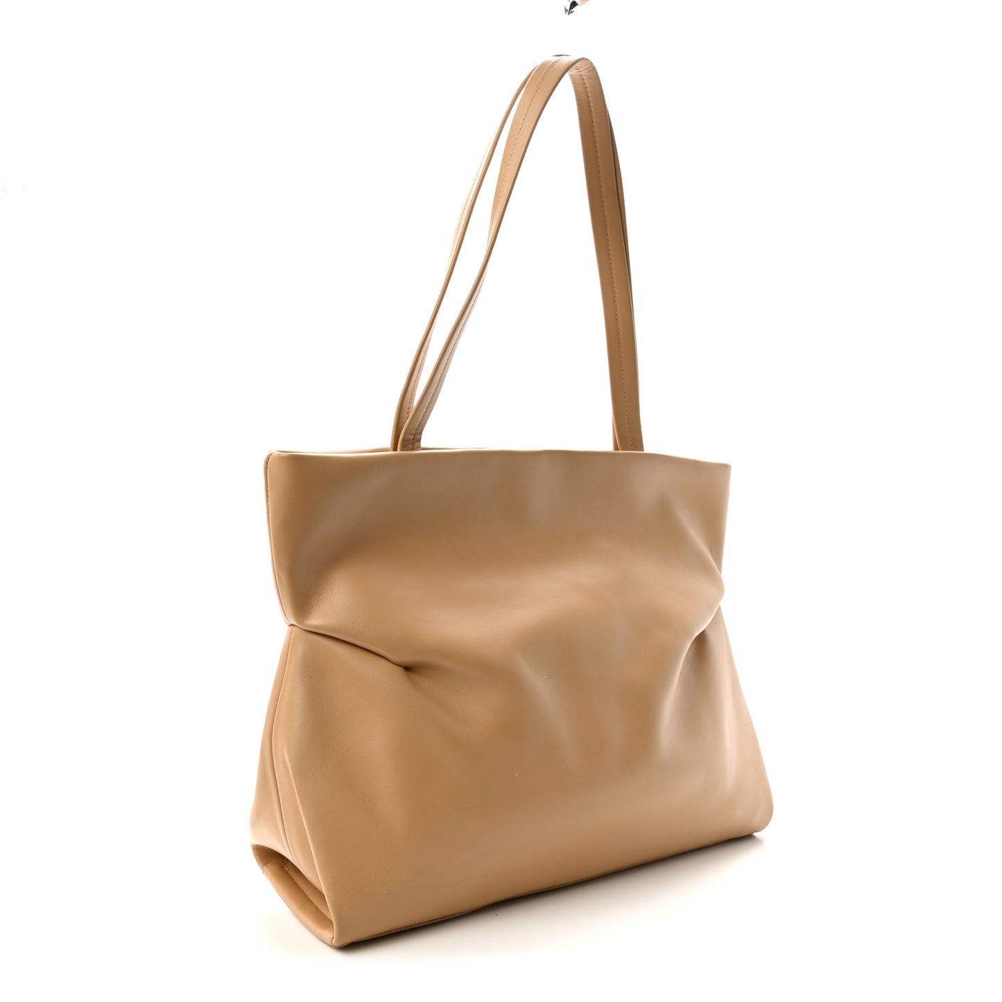 Calfskin Judy East West Tote Soft Tan