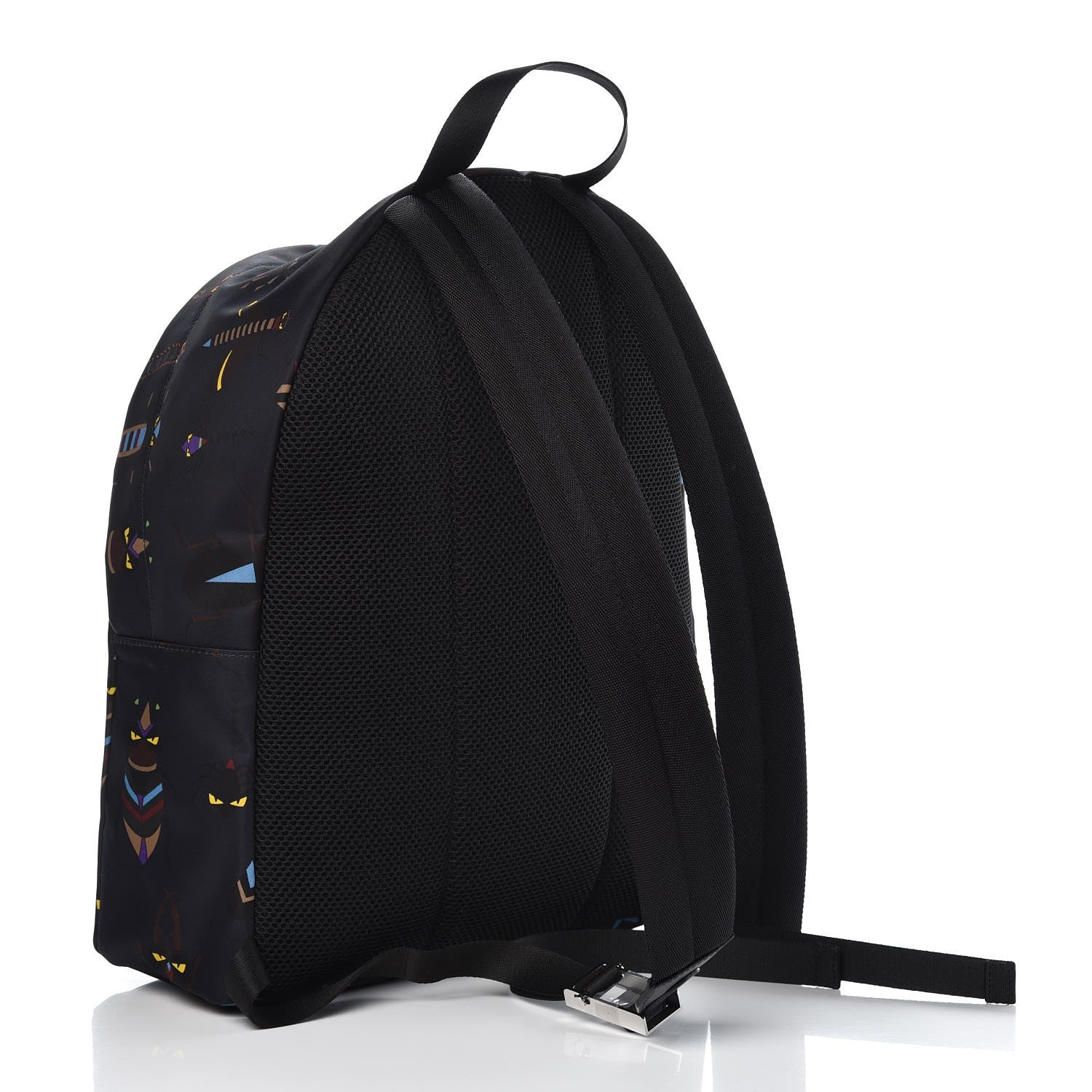 Fendi Nylon Super Bugs Backpack Navy 2 of 7