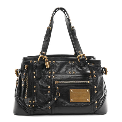 Louis Vuitton Lambskin Riveting Black 1 of 9