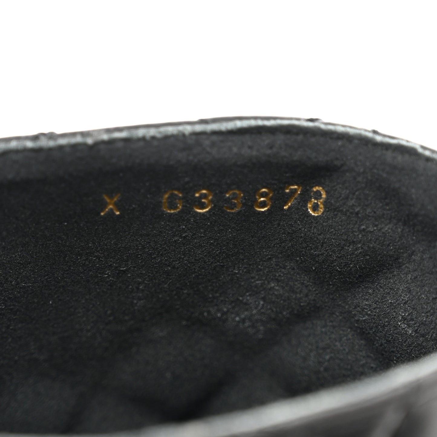 Patent Calfskin Quilted Cap Toe CC Mules 37 Black